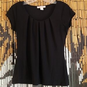 White house black market sz xs black blouse